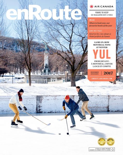 Enroute Magazine, Winter in Montreal