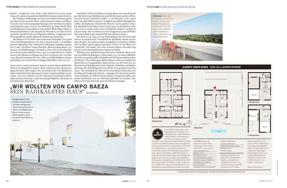 Häuser Magazin, Casa Cala
